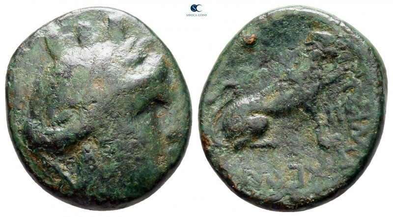 Thrace. Lysimacheia circa 196-190 BC. 
Bronze Æ

19 mm, 4,86 g



fine