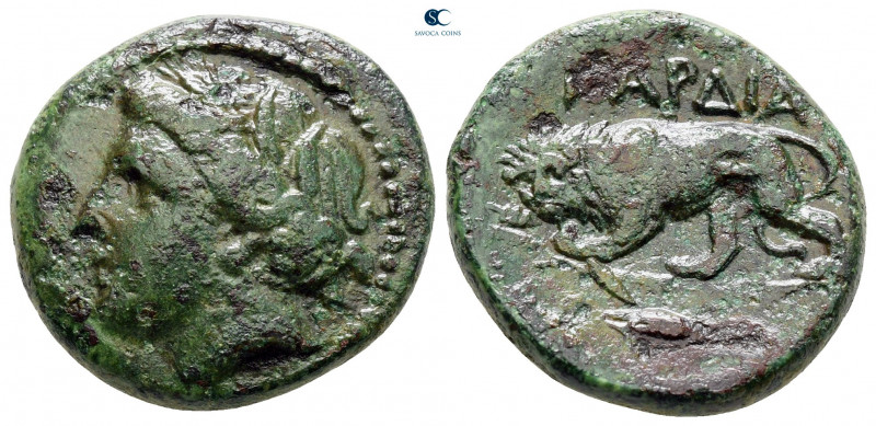 The Thracian Chersonese. Cardia circa 350-300 BC. 
Bronze Æ

21 mm, 8,51 g
...