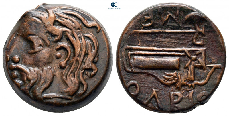 Scythia. Olbia circa 310-280 BC. 
Bronze Æ

21 mm, 9,95 g



very fine