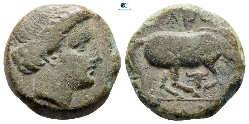 Thessaly. Larissa circa 400-344 BC. 
Bronze Æ

16 mm, 3,54 g



very fine...