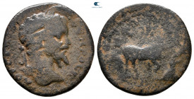 Arkadia. Mantineia. Septimius Severus AD 193-211. Bronze Æ