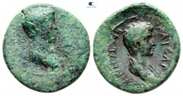 Mysia. Pergamon. Britannicus and Nero AD 50-54. Bronze Æ