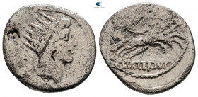 L. Valerius Acisculus 45 BC. Rome. Denarius AR