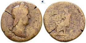 Sabina. Augusta AD 128-137. Rome. Sestertius Æ