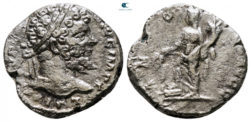 Septimius Severus AD 193-211. Rome
Denarius AR

17 mm, 2,64 g



nearly v...