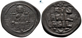 Constantine IX Monomachus AD 1042-1055. Constantinople. Anonymous Follis Æ