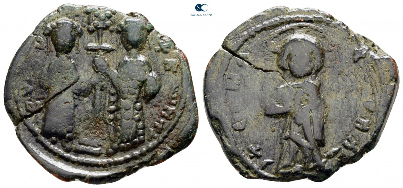 Constantine X Ducas and Eudocia AD 1059-1067. Constantinople
Follis Æ

28 mm,...