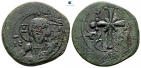 Nicephorus III Botaniates AD 1078-1081. Constantinople. Anonymous Follis Æ