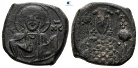 Alexius I Comnenus AD 1081-1118. Thessalonica. Tetarteron Æ