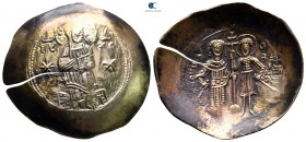 Manuel I Comnenus AD 1143-1180. Constantinople. Aspron Trachy EL