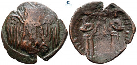 Manuel I Comnenus AD 1143-1180. Thessalonica. Trachy Æ