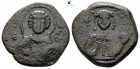 Manuel I Comnenus AD 1143-1180. Thessalonica. Tetarteron Æ