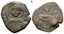 Manuel I Comnenus AD 1143-1180. Thessalonica. Tetarteron Æ