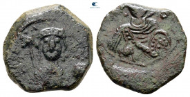 Manuel I Comnenus AD 1143-1180. Thessalonica. Tetarteron Æ