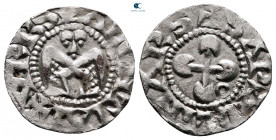 France. Provincial. Valence. Anonymous Bishops AD 1100-1200. Denier AR