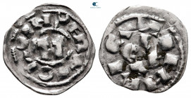 Italy. Lucca. Henry II AD 1004-1024. Denier AR