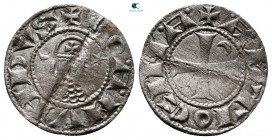 Principality of Antioch. Antioch. Bohemond III AD 1163-1201. Denier AR