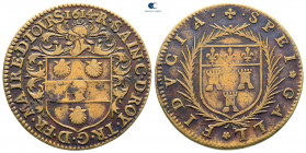 France.  AD 1614. Jeton Cu
