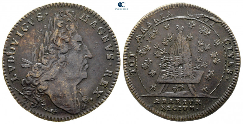 France. Louis XIV 'the Sun King' AD 1643-1715.
Jeton Cu

26 mm, 4,26 g


...