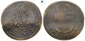 France. Louis XIV 'the Sun King' AD 1643-1715. Jeton Cu