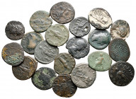 Lot of ca. 20 ancient coins / SOLD AS SEEN, NO RETURN!nearly very fine