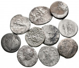 Lot of ca. 10 ancient silver coins / SOLD AS SEEN, NO RETURN!fine
