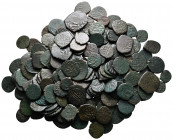 Lot of ca. 180 islamic bronze coins / SOLD AS SEEN, NO RETURN!fine
