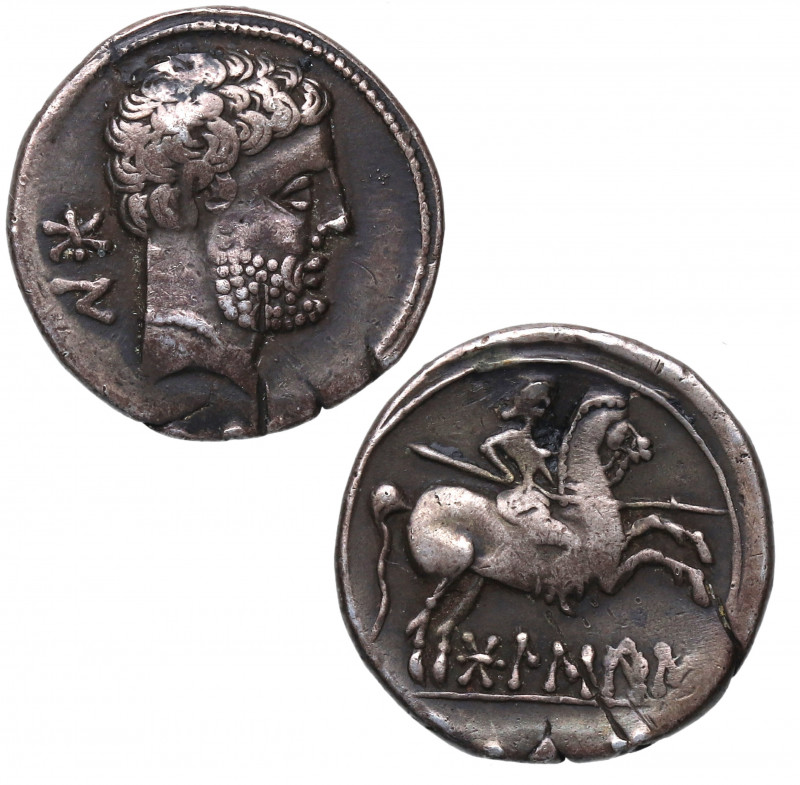 Bolskan. Denario. Ag. 4,02 g. Atractiva. MBC+ / EBC-. Est.110.