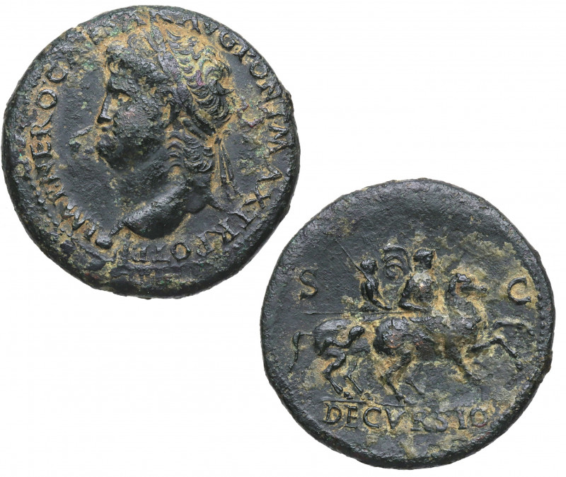 65 d.C. Neron (54-68 d.C). Lyon. Sestercio. RIC I 170; WCN 108. Ae. 24,05 g. NER...