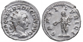 249-251. Trajano Decio. Antoniniano. Ve. 4,10 g. Atractiva. EBC-. Est.70.