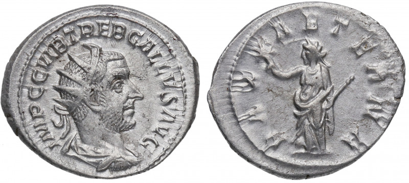 251-253 d.C. Treboniano Galo. Roma. Antoniniano. RIC 7. Ve. 5,03 g. Busto radiad...