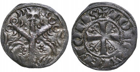 1188-1230. Alfonso IX (1188-1230). Incierta. MONETA LEGIONIS. Dinero. Núñez como Alfonso IX. Roma como Fernando II. Martínez como Sancho IV infante. A...
