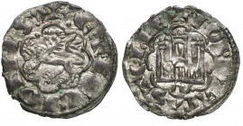 1252-1284. Alfonso X (1252-1284). Ávila. Dinero. Ve. 0,83 g. Bella. EBC-. Est.110.