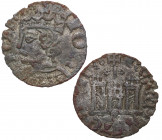 (1379-1390). Juan I (1379-1390). Coruña. Dinero. Ve. 0,70 g. Extraordinario ejemplar de la mas alta rareza que viene a completar cualquier conjunto de...