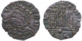 1369-1379. Enrique III (1390-1406). Coruña. Cornado. Ve. 0,89 g. Ex HSA. Rara así. MBC+. Est.250.