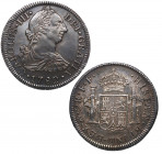1782. Carlos III (1759-1788). México. 2 Reales. FF. A&C 672. Ag. 6,63 g. EBC+. Est.500.