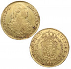 1796. Carlos IV (1788-1808). Madrid. 4 Escudos. MF. A&C 1479. Au. 13,61 g. Buen ejemplar. EBC-. Est.900.