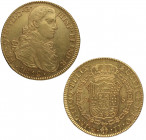 1812. Fernando VII (1808-1833). México. 8 Escudos. JJ. A&C 1787. Au. 27,00 g. EBC-. Est.1800.