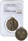 1936. Argentina. Cuatricentenario de la Fundación de Buenos Aires. Ae.  PRO PATRIA ET FIDE / BUENOS / AIRES. Firma: BIGANELLI / DON PEDRO DE MENDOZA /...