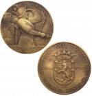 1941. Chile. IV Centenario de la fundación española de Santiago de 1541. Ae. 59,08 g. EBC+. Est.90.