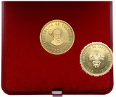 1975. Colombia. Fundación de Santa Marta. Au. 4,29 g. Emisión de 2500 piezas. Rara y más así. FDC / SC. Est.375.