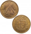 1952. México. Medalla Iv Centenario De La Fundación De Merida. Ae. 22,97 g. Muy bella. Brillo original. SC. Est.50.