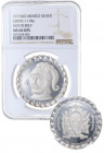 1971. México. Diego De Montemayor Monterrey. Ag. Encapsulada por NGC en MS 66 DPL. Acuñación Proof. FDC. Est.350.