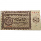 1936. Estado Español (1936-1975). 50 pesetas. Est.0.