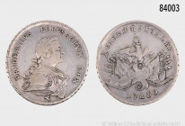Brandenburg-Preußen, Friedrich II. (1740-1786), 1/2 Taler 1750 A, 10,4 g, 31 mm, Olding 13a, fast sehr schön