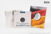 Umfangreiches Konv. aus Sammler-Nachlass, verschiedene Abo-Produkte, BRD, überwiegend Gedenkmünzen-Sets der Deutschen Post, Jahrgänge 2014, 2016, 2018...