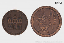 Konv. 3 Medaillen, dabei 2 x Medaille des Ministerpräsidenten von Schleswig-Holstein zum 60. Ehejubiläum, guter Zustand, teilweise kleine Randfehler, ...