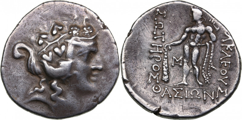 Transylvania AR Tetradrachm Thassos type imitation Circa 2nd - 1st century BC.
V...