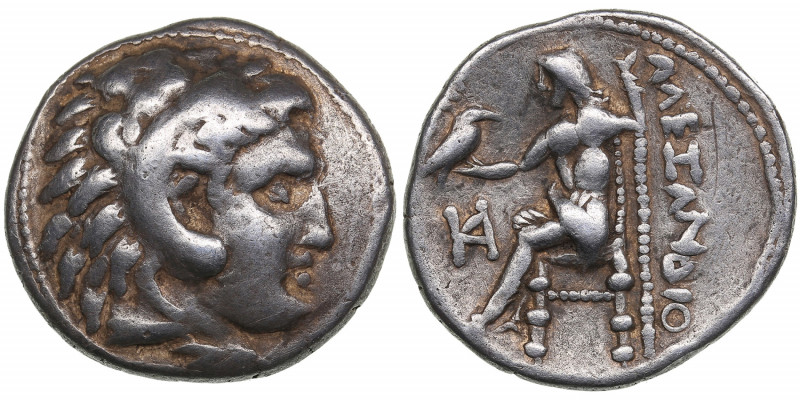 Dacia AR Tetradrachm Imitating Alexander III of Macedon. Circa 3rd century BC.
1...