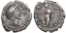 Roman Empire AR Denarius - Hadrian (117-138 AD)
3.43g. 18mm. F/F